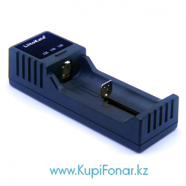 Универсальное зарядное устройство LiitoKala Lii-S1 на 1 аккумулятор Li-ion/LiFePO4/Ni-MH, USB, LCD