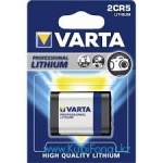 Литиевая профессиональная батарейка VARTA 2CR5