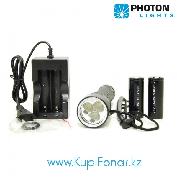   Photon DV08, 3 CREE XM-L2 L2, 2x26650, 2500 ,  