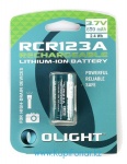  16340 Olight 650 mah, 3,7V, Li-ion,   