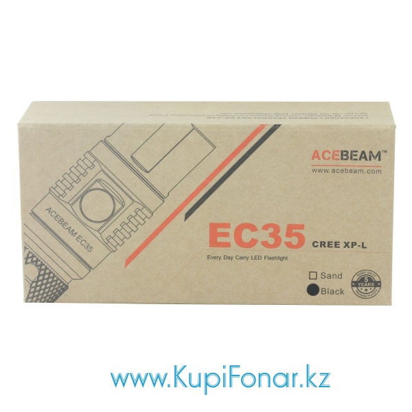 Фонарь Acebeam EC35 Sandy CREE XP-L HD 1200 лм, 1x18650/2xCR123