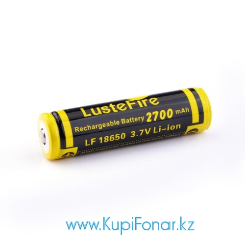  LusteFire 2700 mah, 3,7V, Li-ion (   PCB 2,75/4,2 )