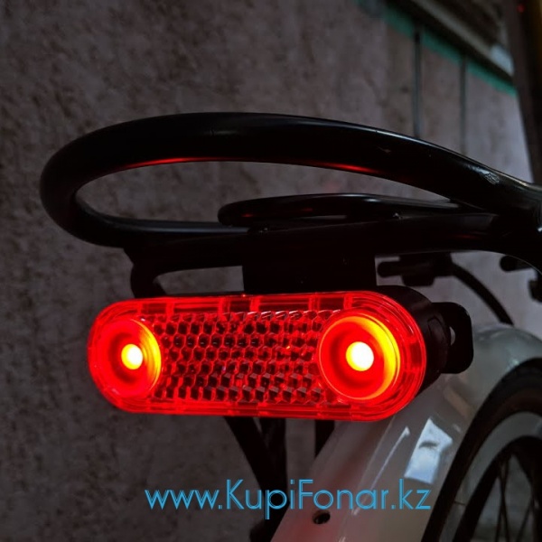 Фонарь велосипедный Gaciron W12BR, 60 лм, 2xLED, 1200 мАч, USB, Smart Mode